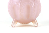 Vintage Degenhart Pink Glass Gypsy Pot Toothpick Holder
