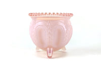 Vintage Degenhart Pink Glass Gypsy Pot Toothpick Holder