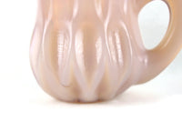 Vintage Degenhart Pink Glass Mini Pitcher Toothpick Holder