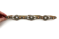 New Anthropologie Rhinestone Embellished Stretch "Diamantina Belt", Size S, Originally $68