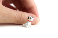 Vintage Miniature Dollhouse Plastic 101 Dalmatians Puppy Figurine