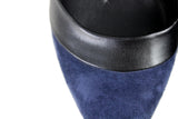 Anthropologie Rare "Oleander Heels" by Dolce Vita, Size 9, Navy Blue & Black, Originally $188