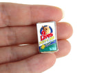 Vintage 1:12 Miniature Dollhouse 9 Lives Cat Food Box