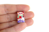 Vintage 1:12 Miniature Dollhouse Alpo Dog Food Box