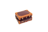 Artisan-Made Vintage Large Brown 1:12 Miniature Dollhouse Suitcase or Luggage