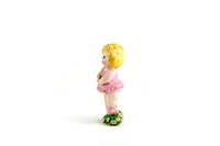 Vintage 1:12 Miniature Dollhouse Ballerina Doll Figurine