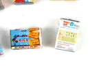 Vintage 1:12 Miniature Dollhouse Food Lot - Set of 6 Boxed Foods