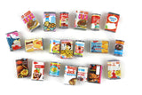 Vintage 1:12 Miniature Dollhouse Food Lot - Set of 20 Boxed Food & Cans