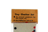 Vintage 1:12 Miniature Dollhouse Checkers Set