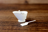 Vintage 1:12 Miniature Dollhouse Coal Hod or Coal Scuttle & Scoop