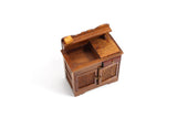 Vintage 1:12 Miniature Dollhouse Wooden Dry Sink