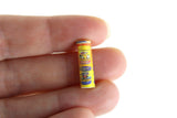 Vintage 1:12 Miniature Dollhouse Double Stack of Fish Food