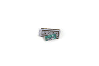 Set of 2 Vintage 1:12 Miniature Dollhouse Hershey Chocolate Bar & Trident Gum