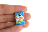 Vintage 1:12 Miniature Dollhouse Box of Jonny Cat Cat Litter