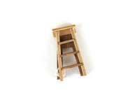Vintage Miniature Dollhouse Wooden Ladder