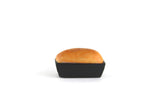 Vintage 1:12 Miniature Dollhouse Loaf of Bread in Black Bread Pan
