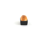 Vintage 1:12 Miniature Dollhouse Loaf of Bread in Black Bread Pan