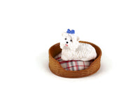 Vintage 1:12 Miniature Dollhouse Pet Bed