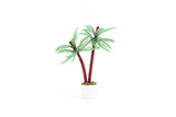 Vintage Half Scale 1:24 Miniature Dollhouse Potted Palm Tree