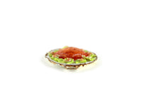 Artisan-Made Vintage 1:12 Miniature Dollhouse Platter of Shrimp & Seashell-Shaped Shrimp Jelly