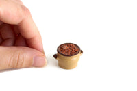 Vintage 1:12 Miniature Dollhouse Pot of Chili