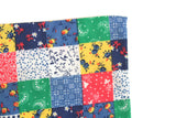 Vintage 1:12 Miniature Dollhouse Patchwork Quilt or Bedspread & Matching Pillows