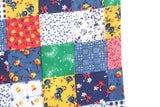 Vintage 1:12 Miniature Dollhouse Patchwork Quilt or Bedspread & Matching Pillows