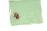 New Vintage 1:12 Miniature Dollhouse Rubber Stamp & Inkpad Set