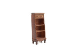 Vintage 1:12 Miniature Dollhouse Wooden Shelf, Bookshelf or Curio