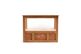 Artisan-Made Vintage 1:12 Miniature Dollhouse Wooden Shop Counter, Store Counter or Store Display