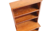 Vintage 1:12 Miniature Dollhouse Wooden Shelf, Bookshelf or Bookcase