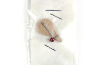 Vintage 1:12 Miniature Dollhouse Wooden Paddle Ball Toy