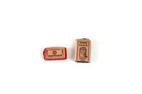Set of 2 Vintage 1:12 Miniature Dollhouse Old-Fashioned Yeast Cakes & Pickling Spice