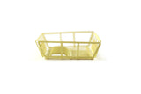 Vintage 1:12 Miniature Dollhouse Yellow Dish Rack