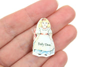 Artisan-Made Vintage 1:12 Miniature Dollhouse Dolly Dear Book with Story & Pictures