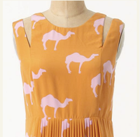 Anthropologie Rare "Dromedary Dress" by Charlotte Taylor, Size 6, Originally $228