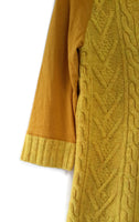 Anthropologie Yellow "Dually Clad Sweater" by Pilcro & the Letterpress, Size S, Originally $68