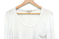 Anthropologie Gray Two Tone "Duo Colorblocked Top" by Bordeaux, Size S, Originally $48