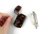 Vintage Fold-Up Magnifying Eyeglasses with Case