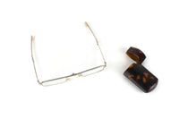 Vintage Fold-Up Magnifying Eyeglasses with Case