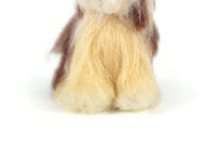 Artisan-Made Vintage 1:12 Miniature Dollhouse Sheepdog Figurine