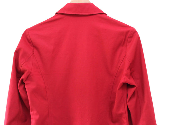 Vintage GAP Red Trench Coat with Snap Front Closure & Cuffs – The
