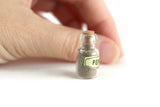 Vintage 1:12 Miniature Dollhouse Glass Pepper Spice Jar