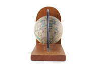 Vintage Wooden Globe Bookend