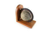 Vintage Wooden Globe Bookend