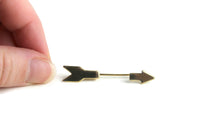 Vintage Gold Arrow Stick Pin Brooch Tie Pin