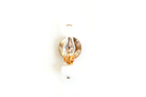 Vintage 1:12 Miniature Dollhouse White & Gold Oil Lamp Wall Sconce