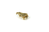 Vintage Gold Grand Piano Locket Charm or Pendant