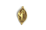 Vintage Gold Preserved Leaf Pendant