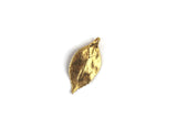 Vintage Gold Preserved Leaf Pendant